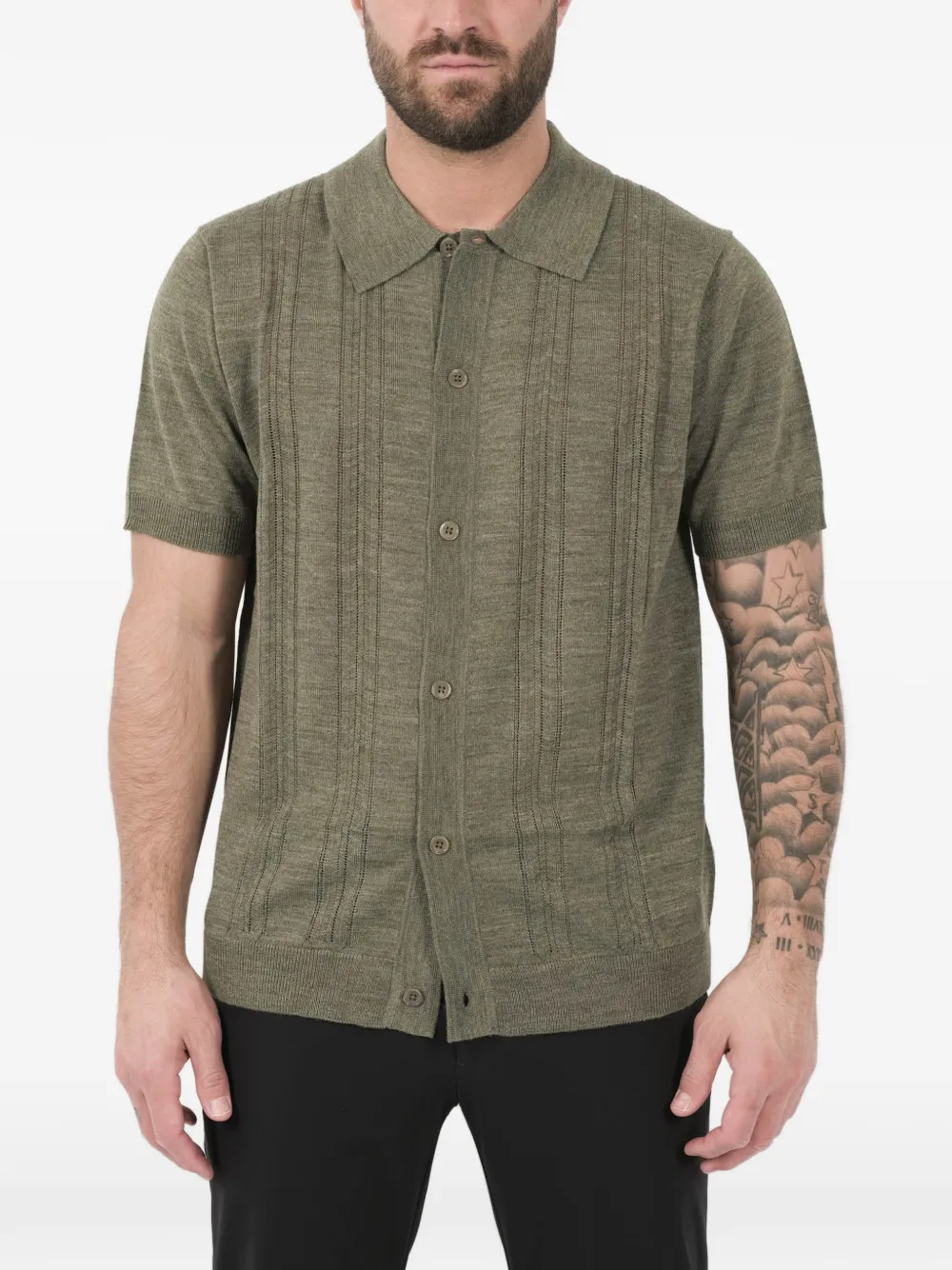 

Фактурная рубашка Thor Nn07, зеленый