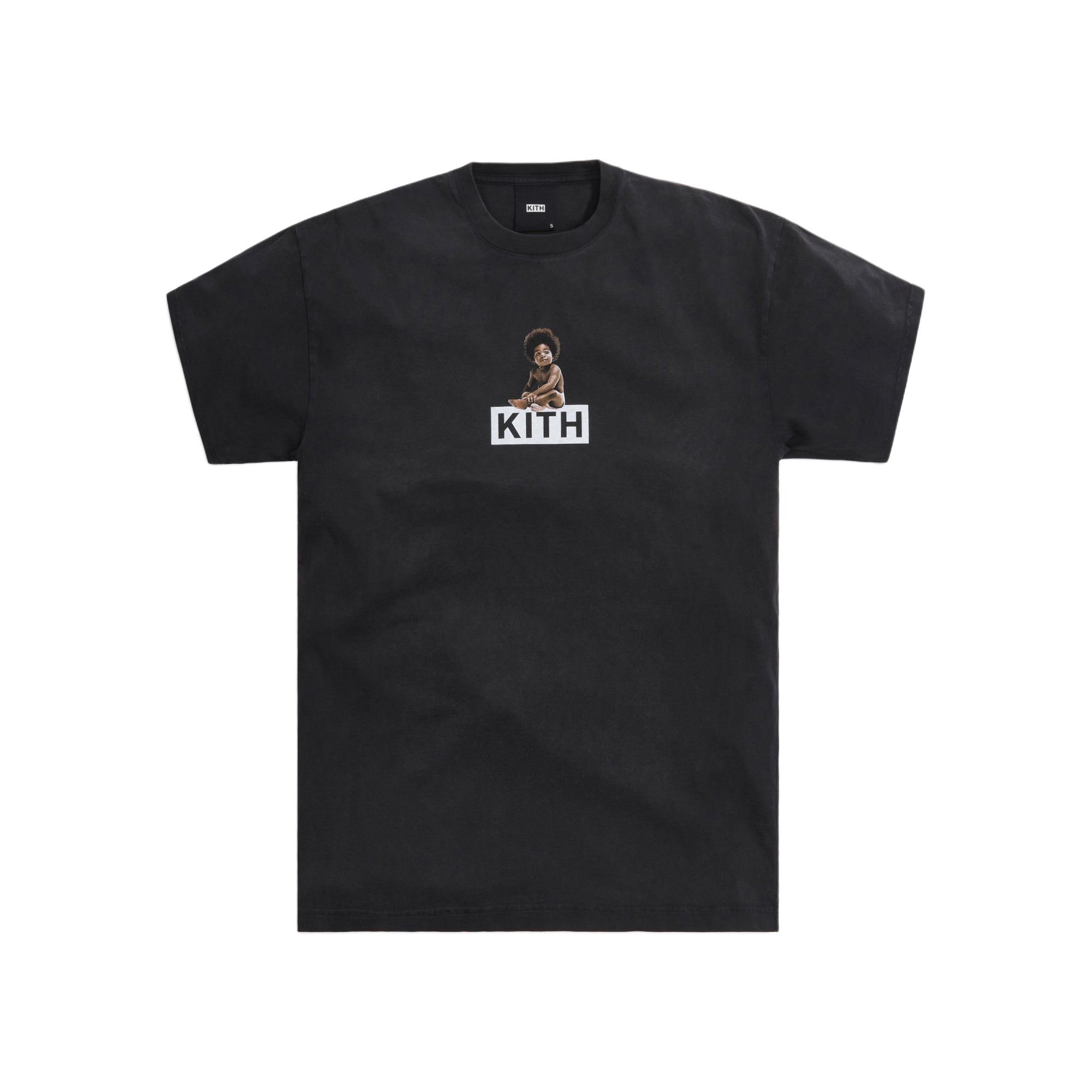 

Футболка KITH The Notorious B.I.G Ready To Die с классическим винтажным логотипом, черная