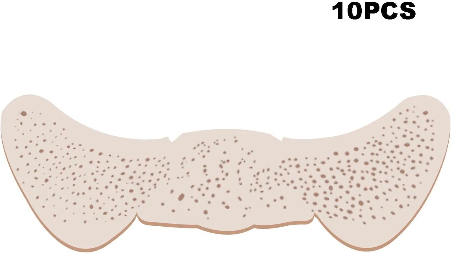 Патчи для лица Freckle Makeup Patch Gold Artificial Freckle Glitter Sticker мультиколор 10 шт — фото 2