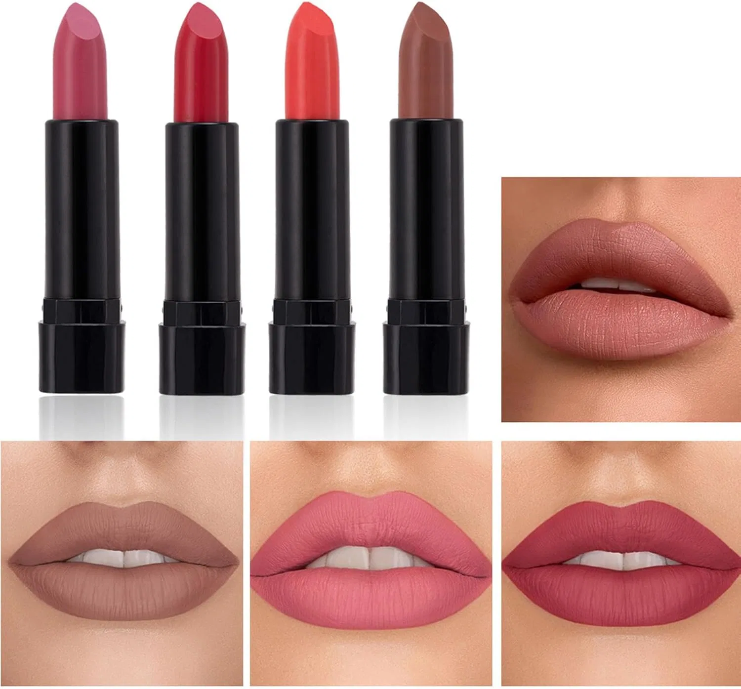 Набор косметики для начинающих Teen Makeup Starter Kit, 30 предметов, красный Generic — фото 4