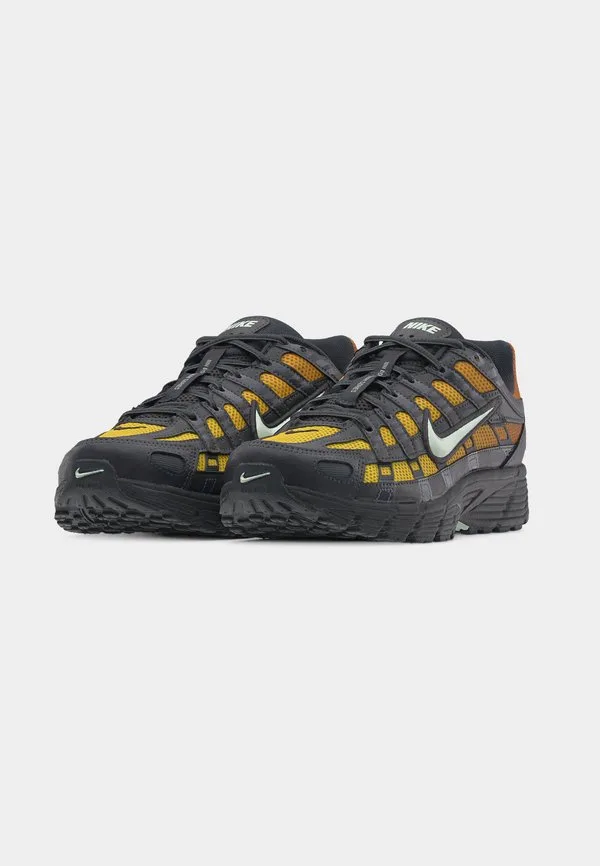 Кроссовки p 6000 fade Nike Sportswear, Dark Smoke Grey/Barely Green/Monarch/Sonic Yellow — фото 3