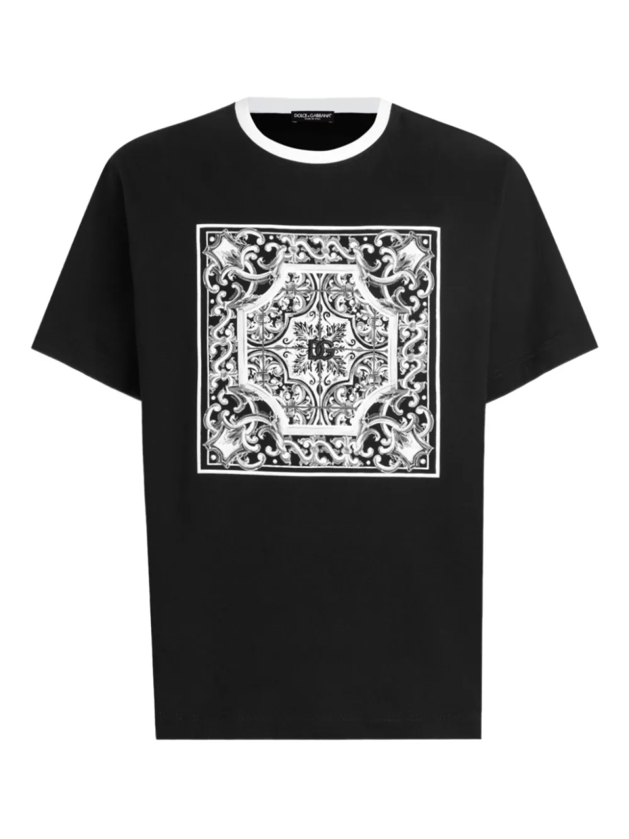 

Dolce & Gabbana футболка с графичным принтом, черный