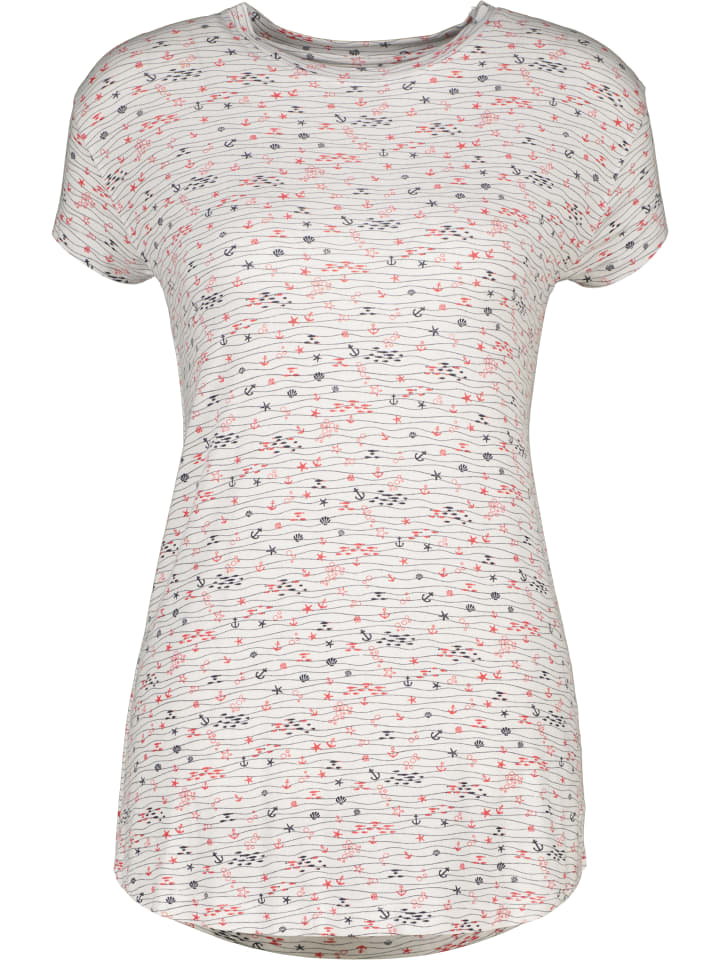 

Футболка alife and kickin, цвет brilliant white ocean wildlife