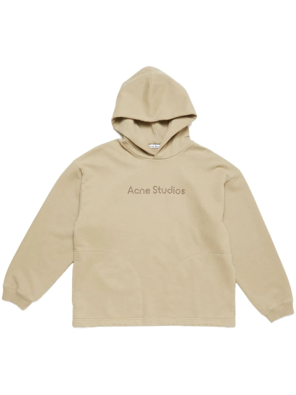 

Худи с логотипом из заклепок Acne Studios, нейтральный