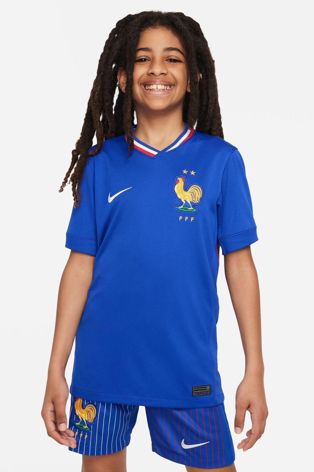 

Домашняя футбольная майка Jr France Stadium Nike, синий
