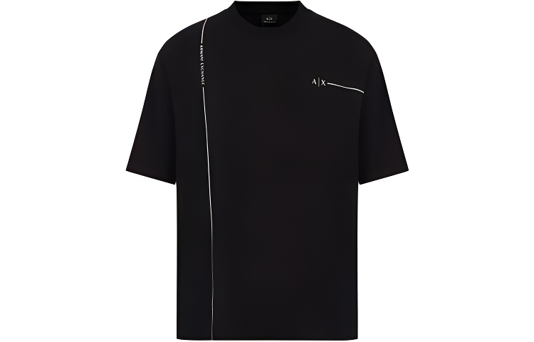 

Футболка мужская черная AE SS23 ARMANI EXCHANGE