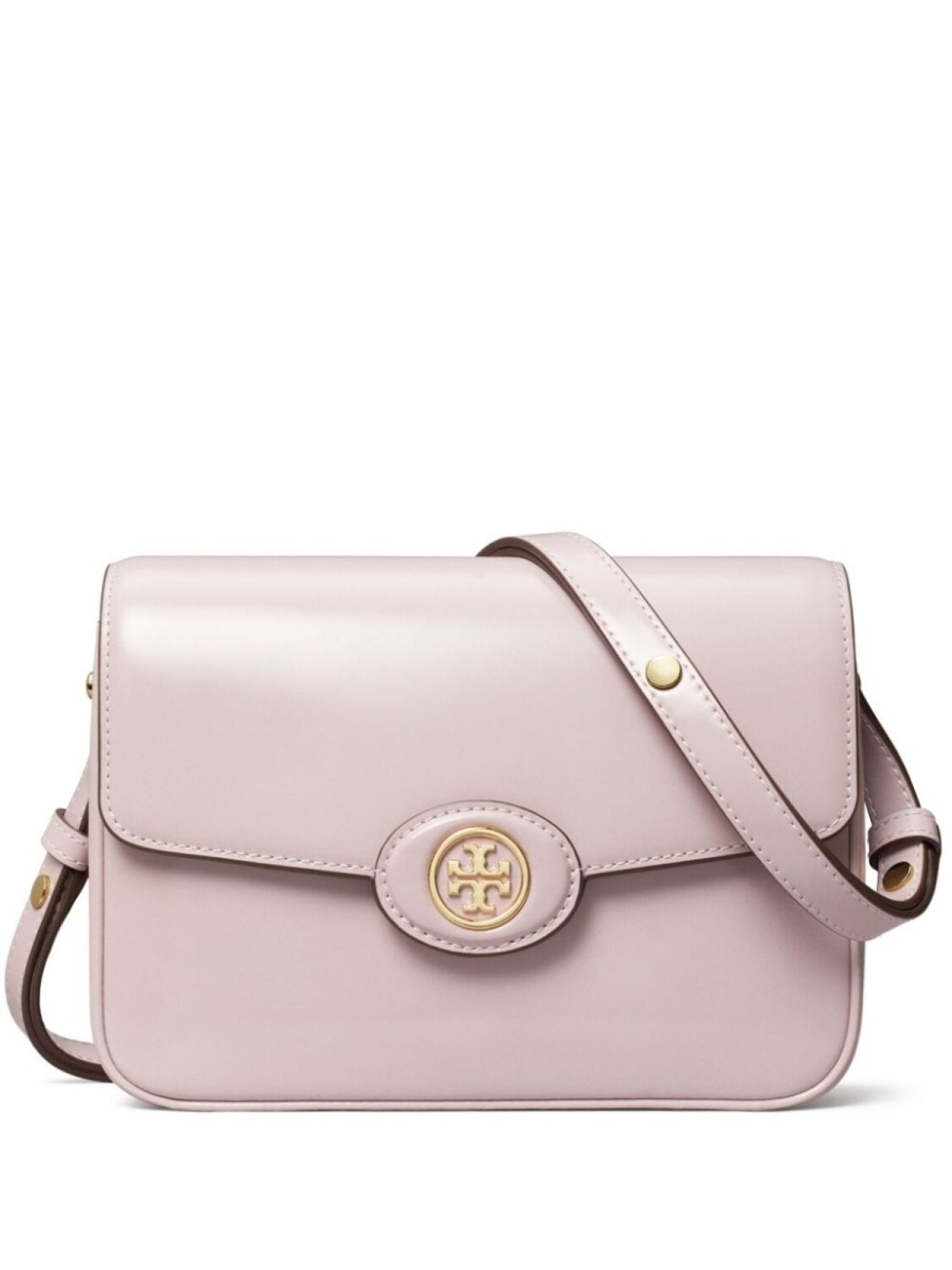 

Tory Burch Robinson Spazzolato Сумка-трансформер через плечо, розовый
