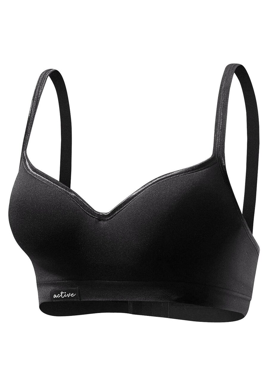 

Спортивный бюстгальтер LASCANA ACTIVE Bralette Sports Bra, черный