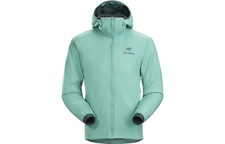 Куртка Arc'teryx Atom Lt с капюшоном, Mint Green/Galactic