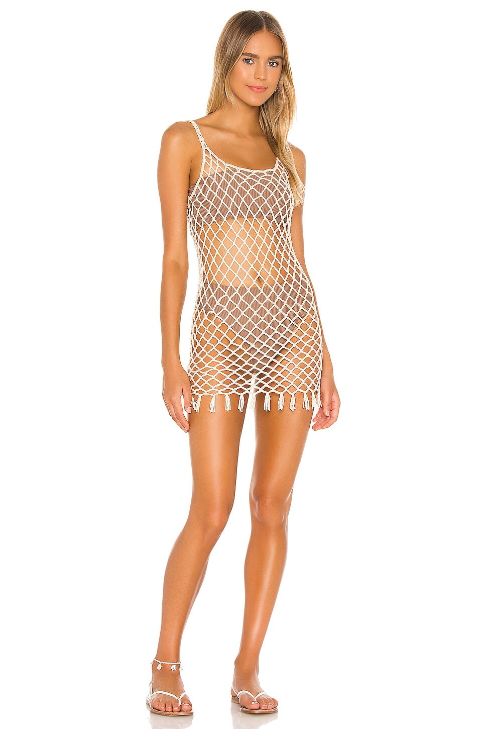 

Платье superdown Alana Open Knit, цвет Toast