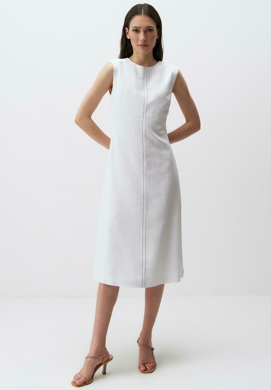 

Летнее платье Sleeveless Crew Neck Midi Jimmy Key, белое