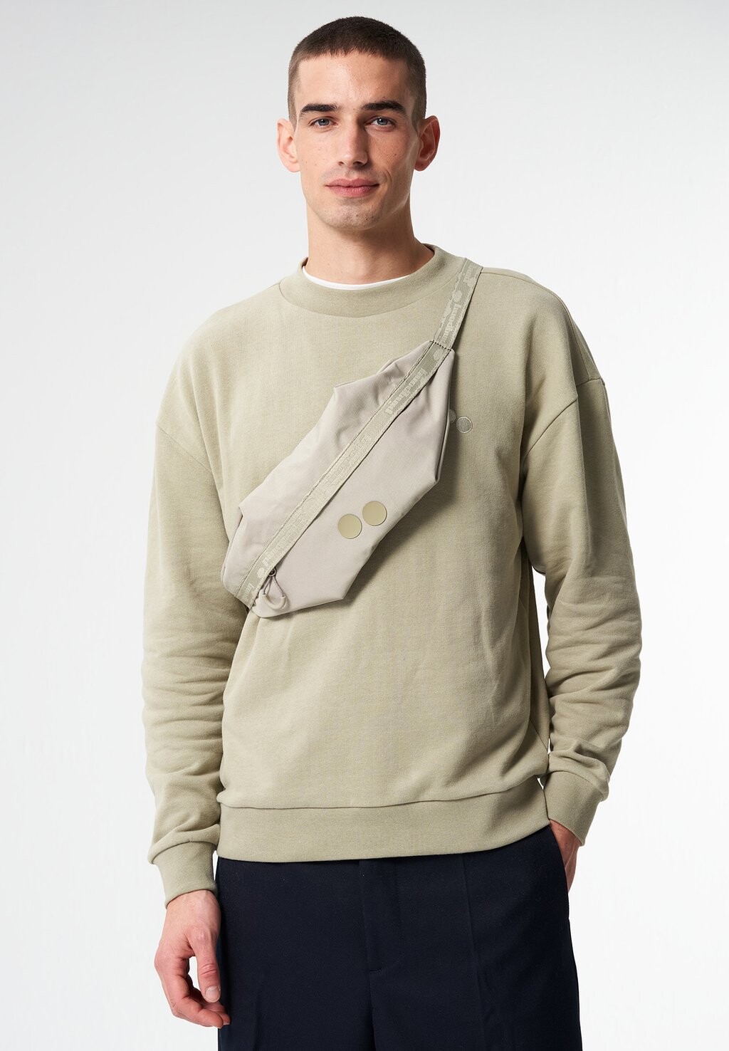 

Поясная сумка BRIK pinqponq, цвет reed olive, Хаки, Поясная сумка BRIK pinqponq, цвет reed olive