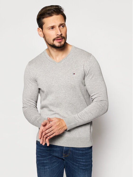 

Свитер обычного кроя MW0MW04979 Tommy Hilfiger, серый