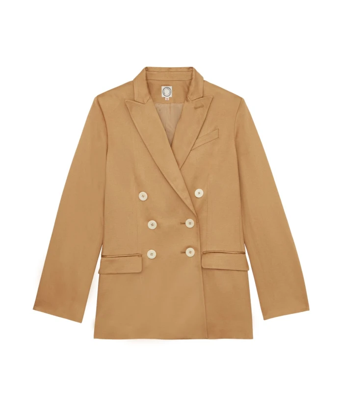 

Куртка Эцио верблюжьего цвета Ines De La Fressange Paris, коричневый