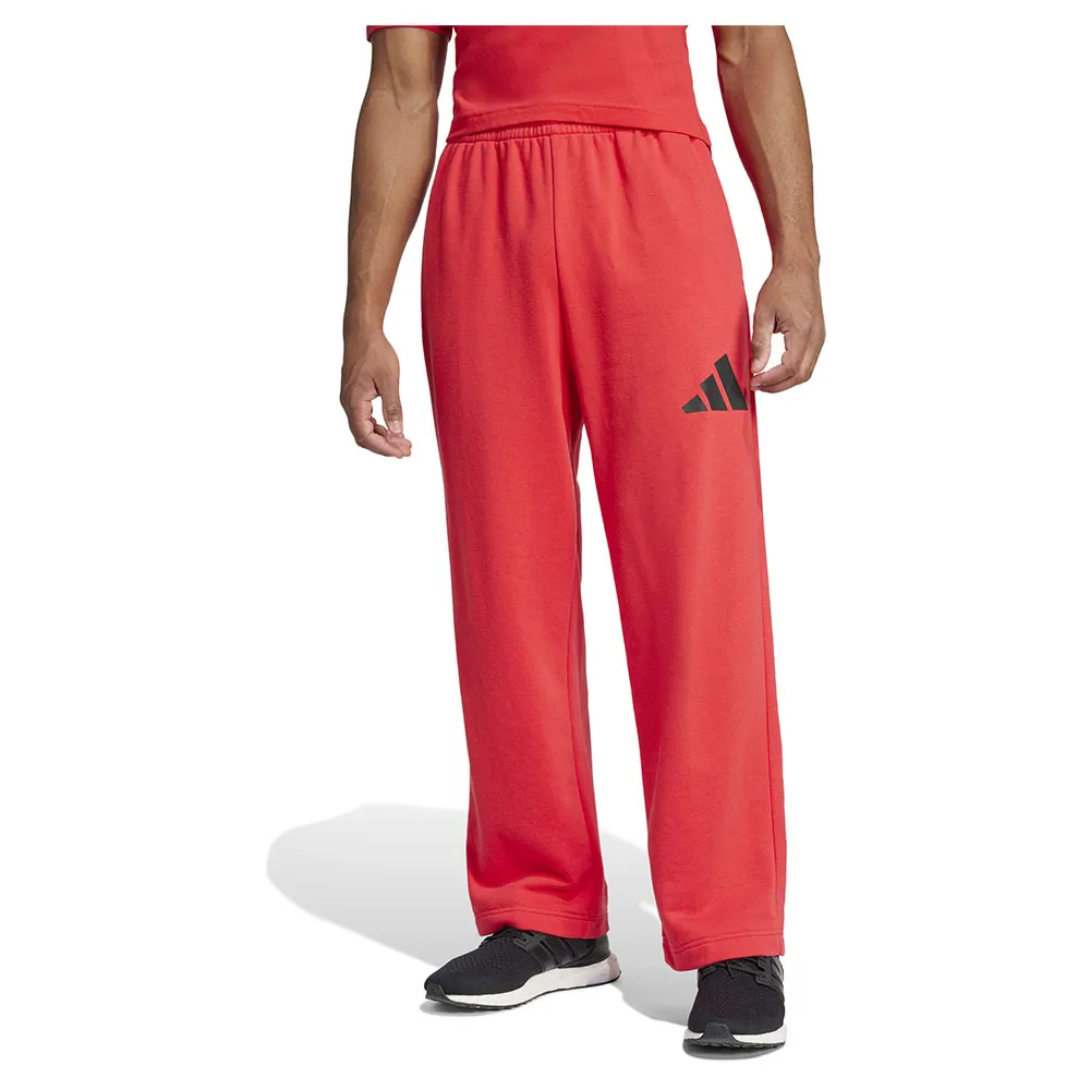 

Джоггеры adidas Essentials Wide Leg 3 Bar Logo, красный