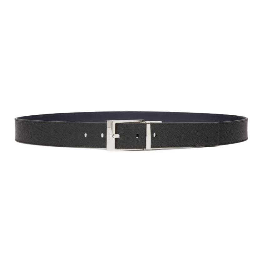 

BALLY Шиффи 35 мм ремень, Black/Dark Blue