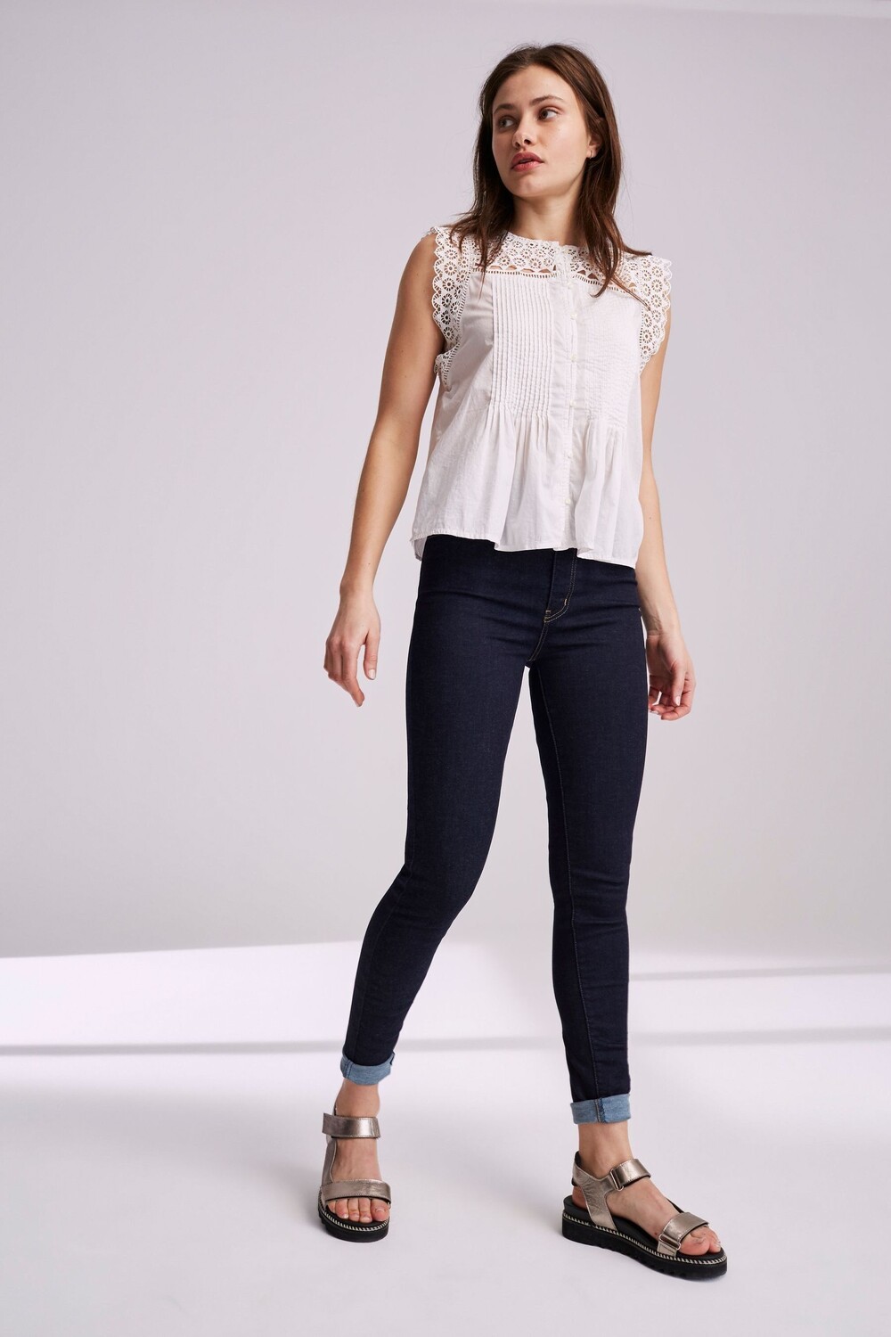 

Джинсы скинни Mile High Levi's, черный
