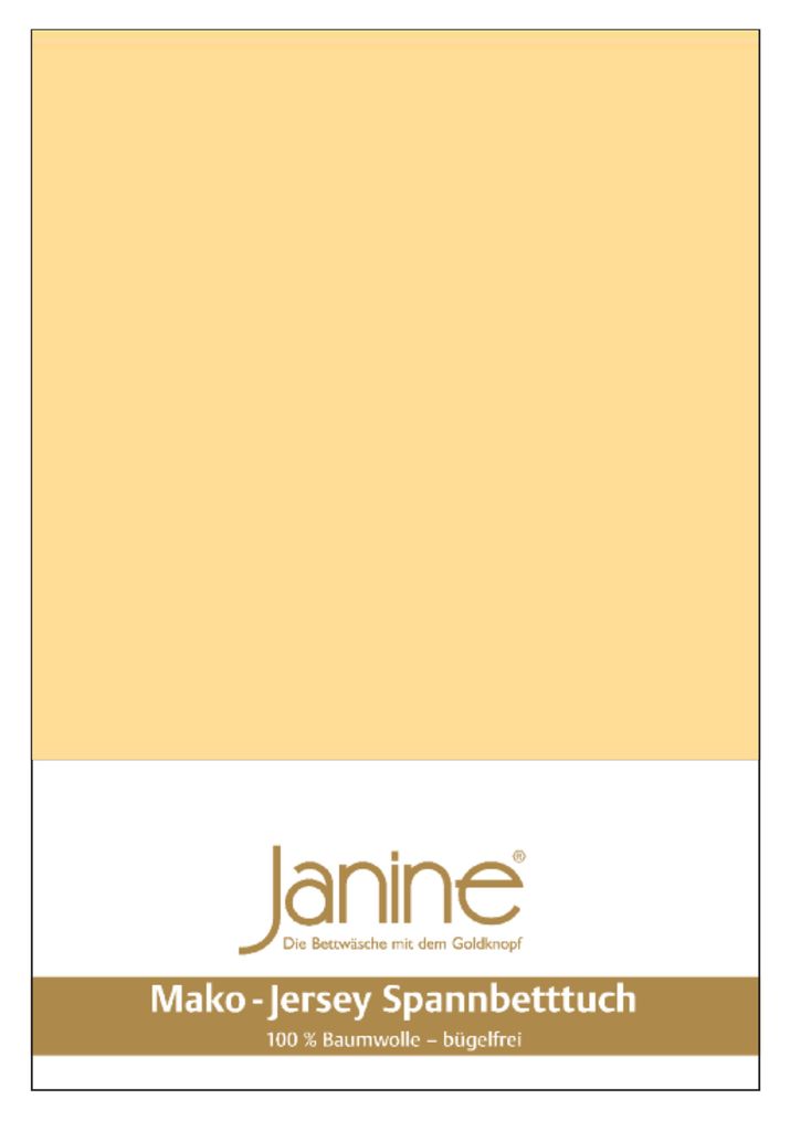 

Простыня Janine JERSEY 5002 100 Х 200 ванильный Original Janine