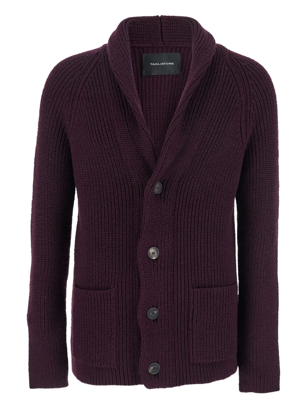 

Кардиган в рубчик TAGLIATORE, красный