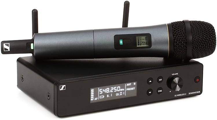 

Микрофонная система Sennheiser XSW 2-865-A Vocal Set Wireless Handheld Microphone System - A Band (548-572 Mhz)