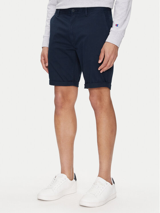 

Шорты облегающего кроя из ткани Scanton DM0DM21950 Tommy Jeans, синий