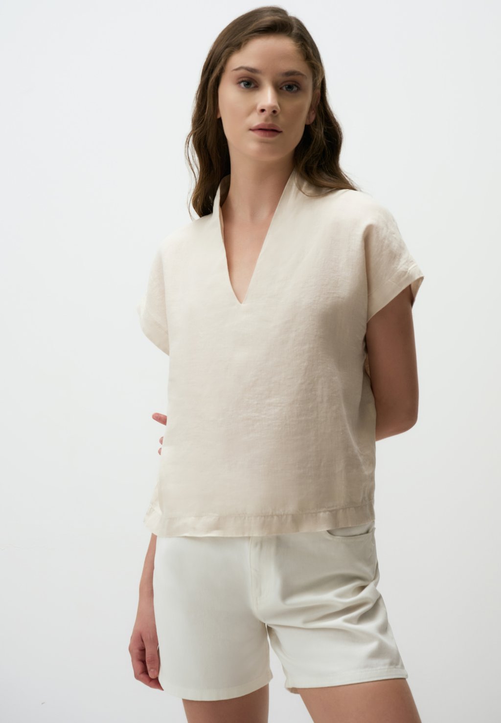 

Блуза V NECK Jimmy Key, серый