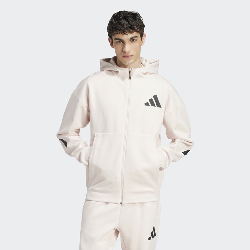 

Мужская толстовка с капюшоном новая зне Adidas, белый
