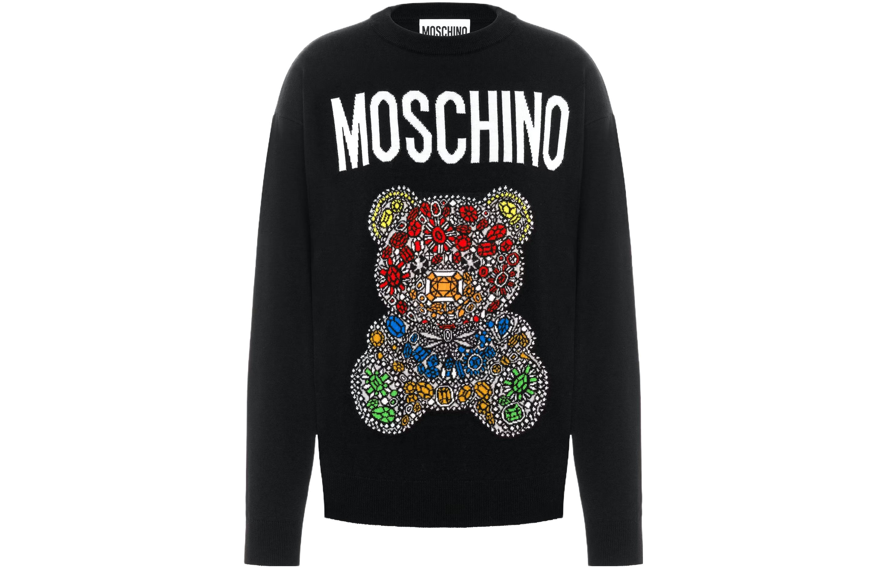 

Свитер мужской черный MOSCHINO