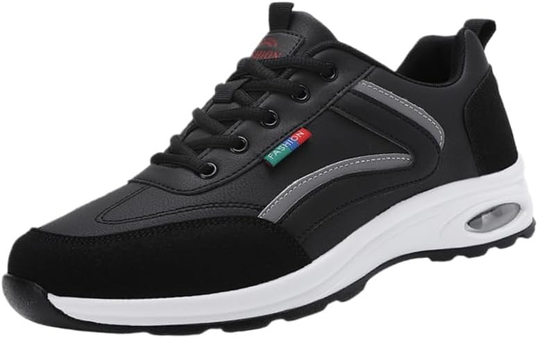 

Мужские удобные спортивные кроссовки низкого типа - большой размер. Мягкая и приятная для кожи подкладка. Подходят для всех сезонов Clolinde, черный