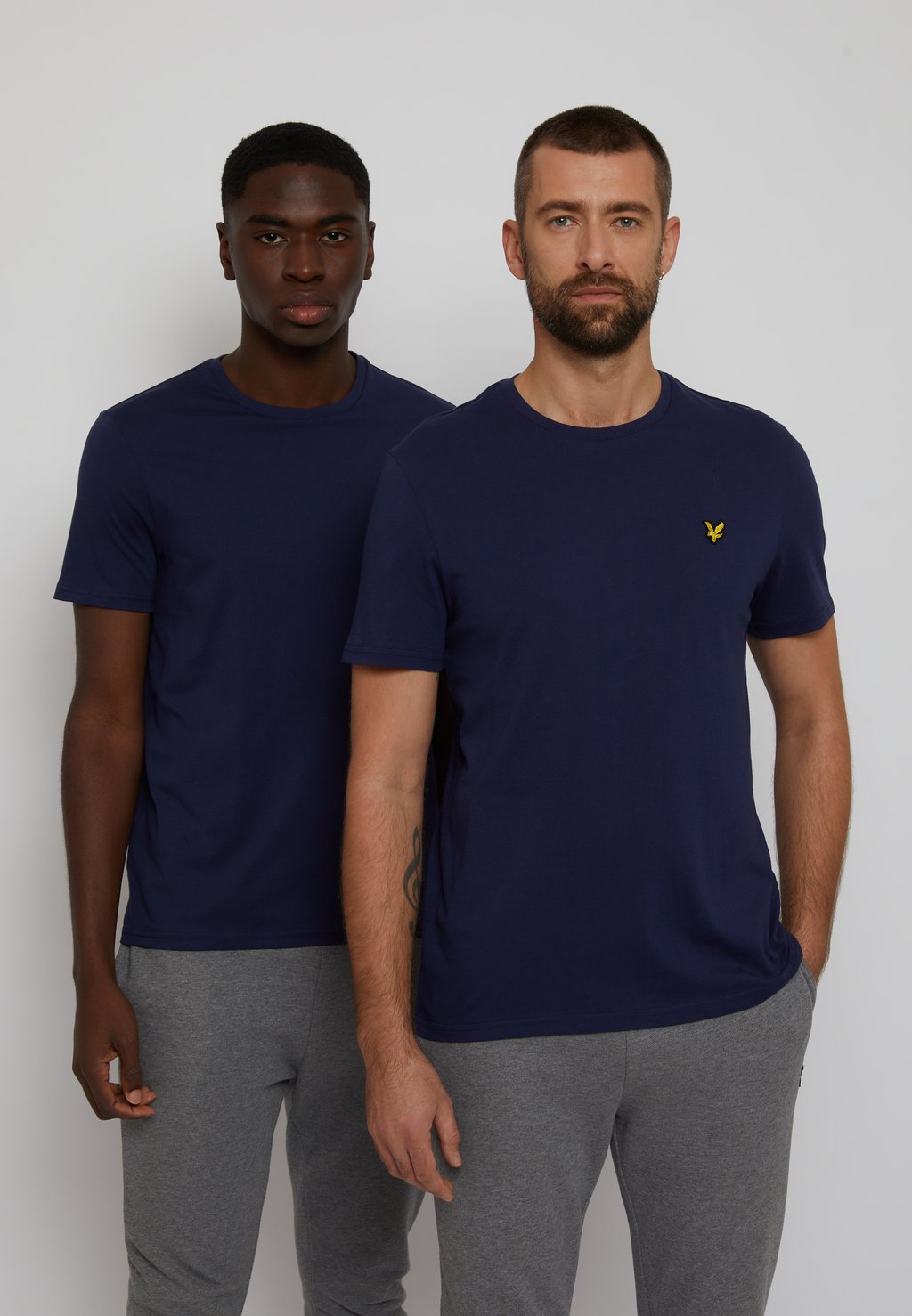 

Базовая футболка Plain Lyle & Scott, цвет navy