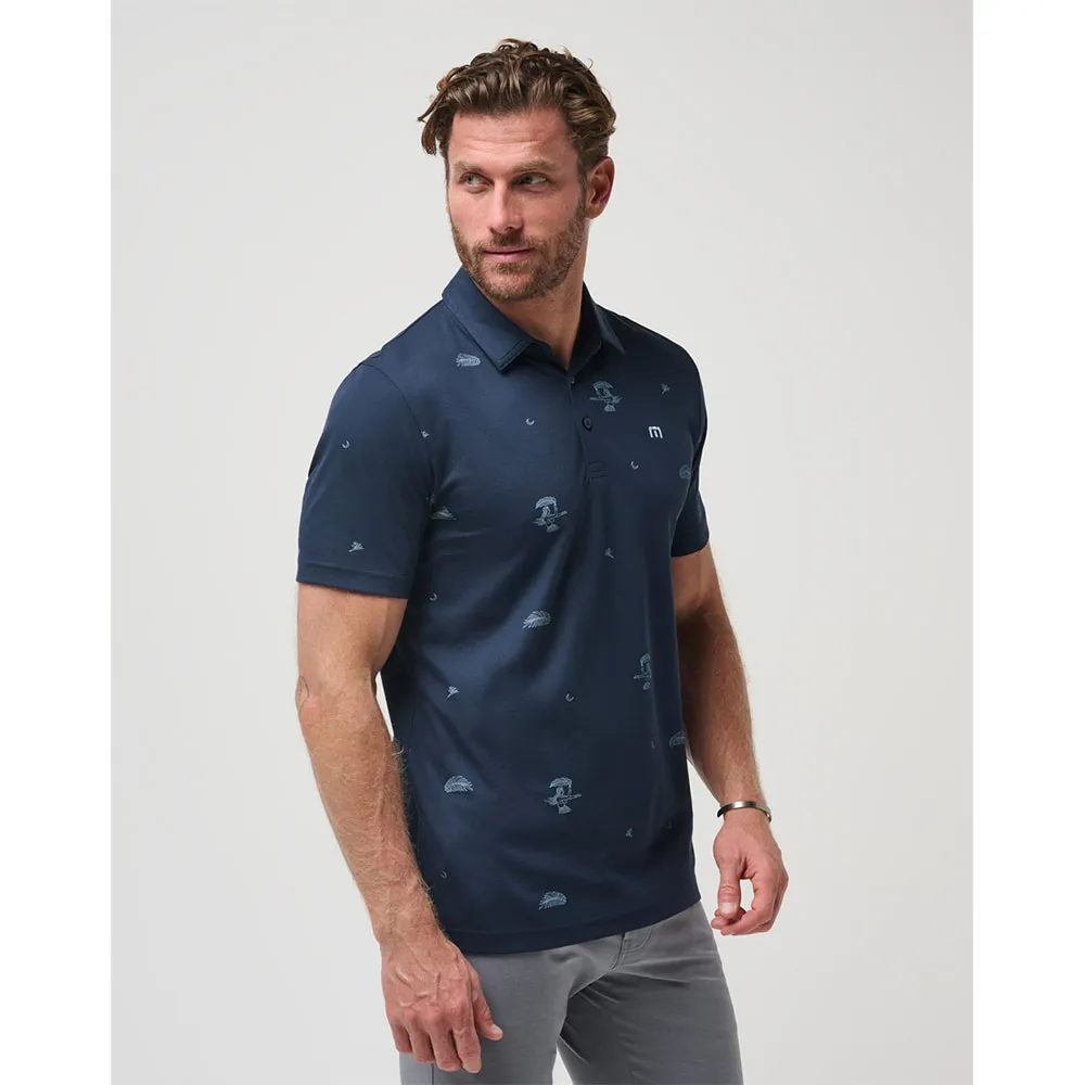 

Поло Travis Mathew Beach Creature, синий
