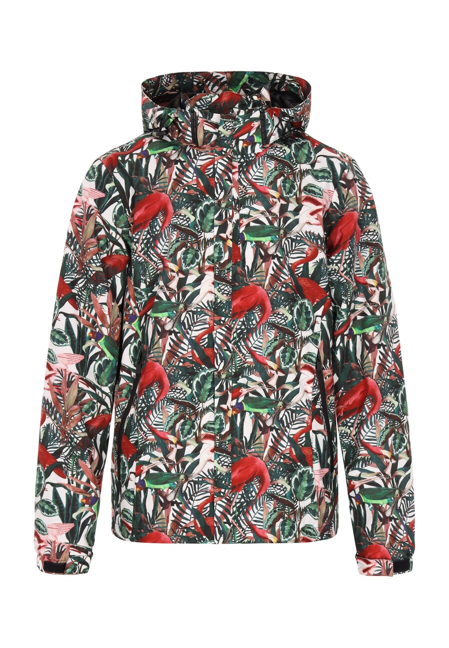 

Межсезонная куртка ALEKO, цвет Dark green/Cherry red