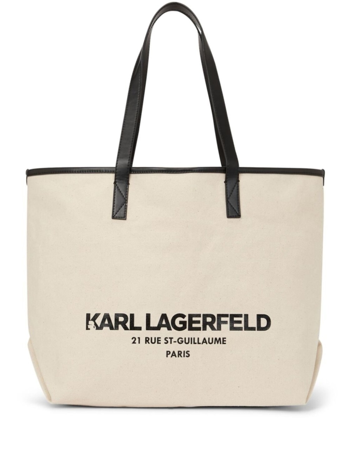 

Karl Lagerfeld сумка-тоут с логотипом, белый