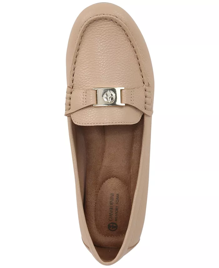 Женские лоферы-водители Dailyn Slip On Giani Bernini, коричневый/бежевый — фото 4