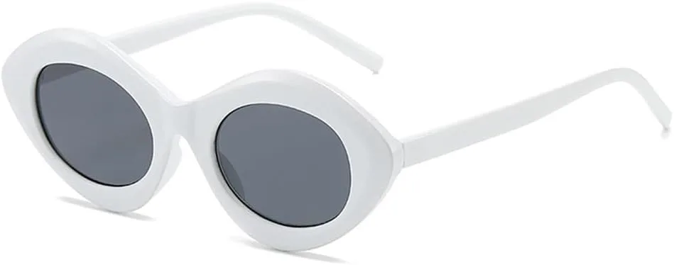 

Овальные солнцезащитные очки для женщин и мужчин, с градиентными линзами, оправа в винтажном повседневном стиле, защита от ультрафиолета UV400 VFDHN, C5