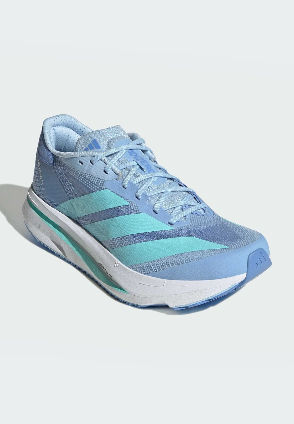 Кроссовки для бега ADIZERO Adidas Performance, синий — фото 2