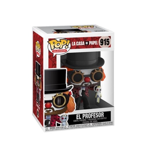 Funko POP! Телевидение, коллекционная фигурка, Дом бумаги, Профессор — фото 2