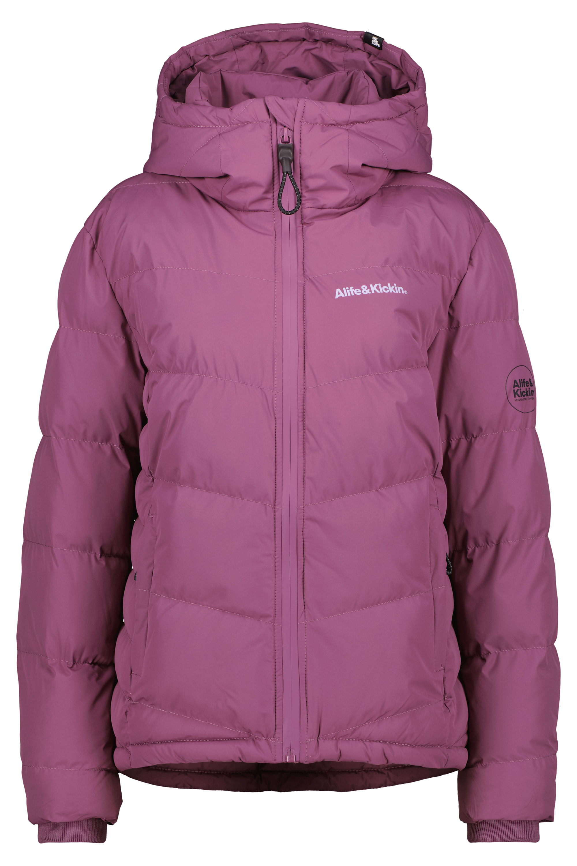 

Пуховик alife and kickin, Anorak, Outdoorjacke, Steppjacke, Kurzjacke RaianaAK A, цвет mulberry