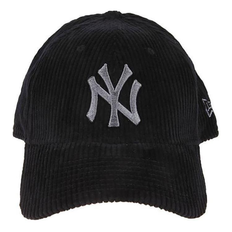 

New Era Хлопковая бейсболка мужская черная