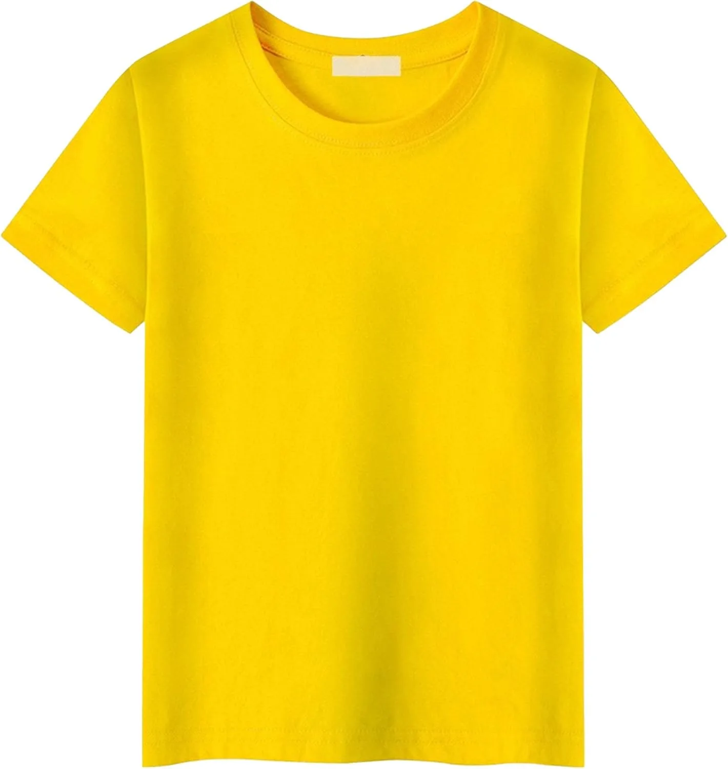 

Мужская классическая футболка с круглым вырезом, свободный крой, короткий рукав, хлопок Aosufei