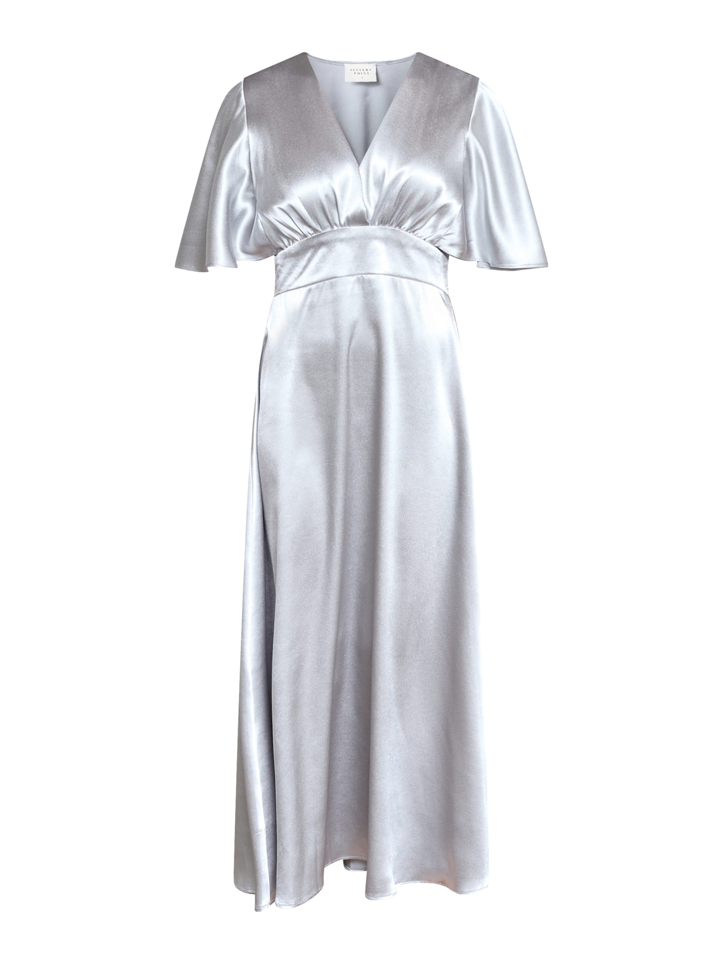 

SISTERS POINT Вечернее платье 'GISELA' в серебристом цвете