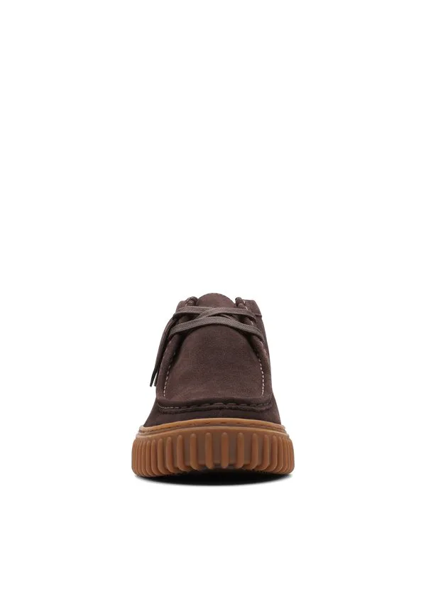 Ботинки torhill hi g на шнуровке Clarks, Dark Brown Suede — фото 3