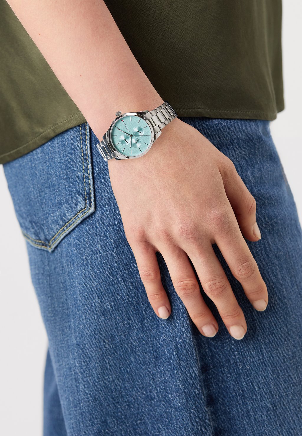

Часы CAMILLE Tommy Hilfiger, серебряный