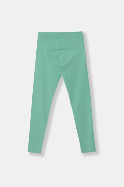 Леггинсы хлопковые с эластаном United Colors of Benetton, бирюзовый — фото 2