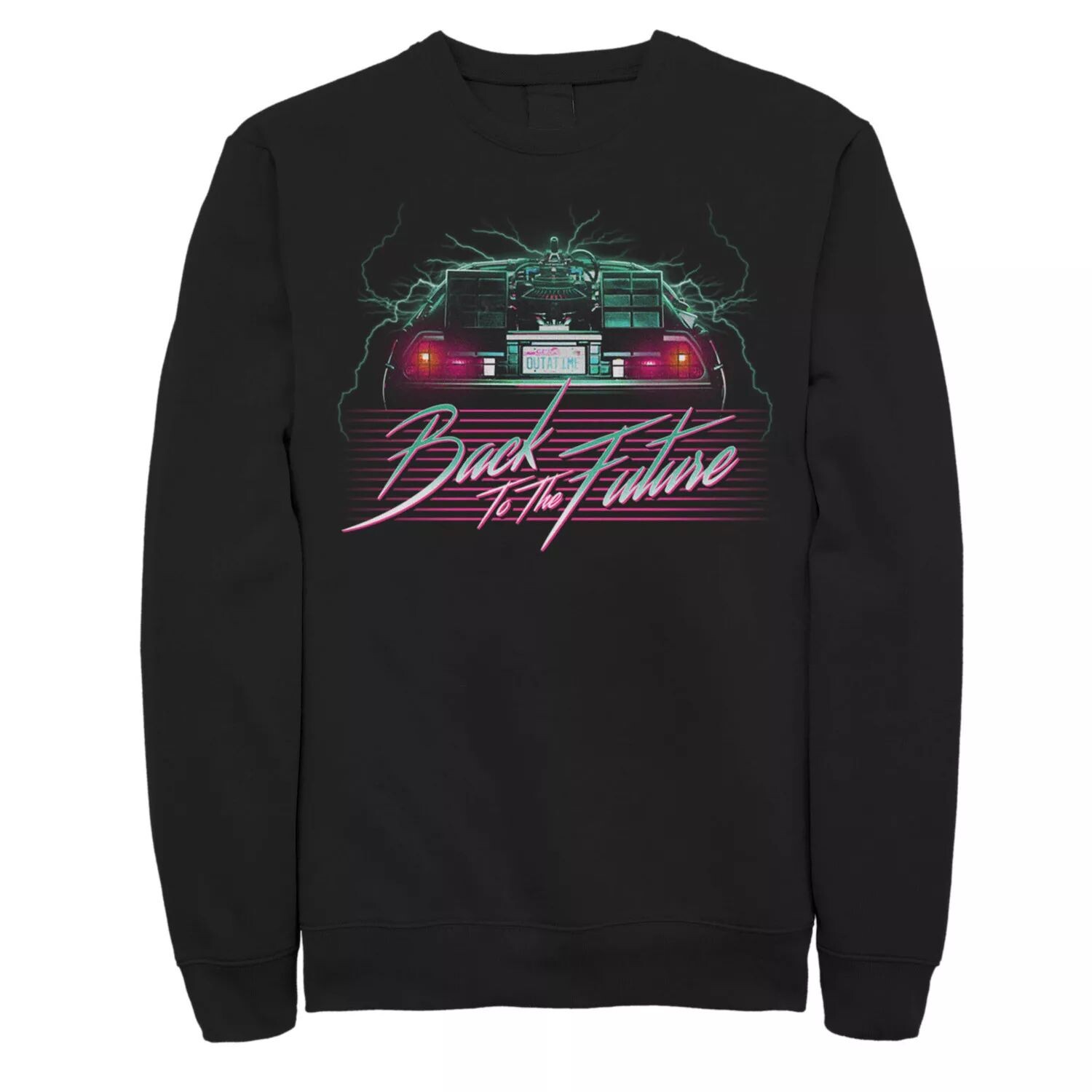 

Мужская неоновая толстовка «Назад в будущее» DeLorean в стиле 80-х Licensed Character