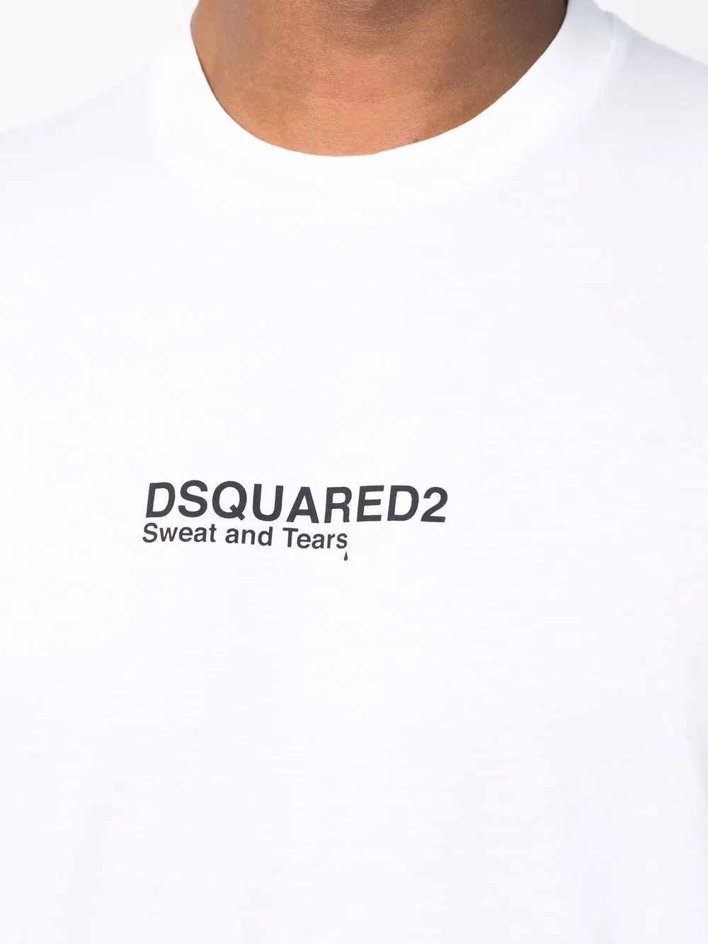 

Футболка с логотипом DSQUARED2, белый