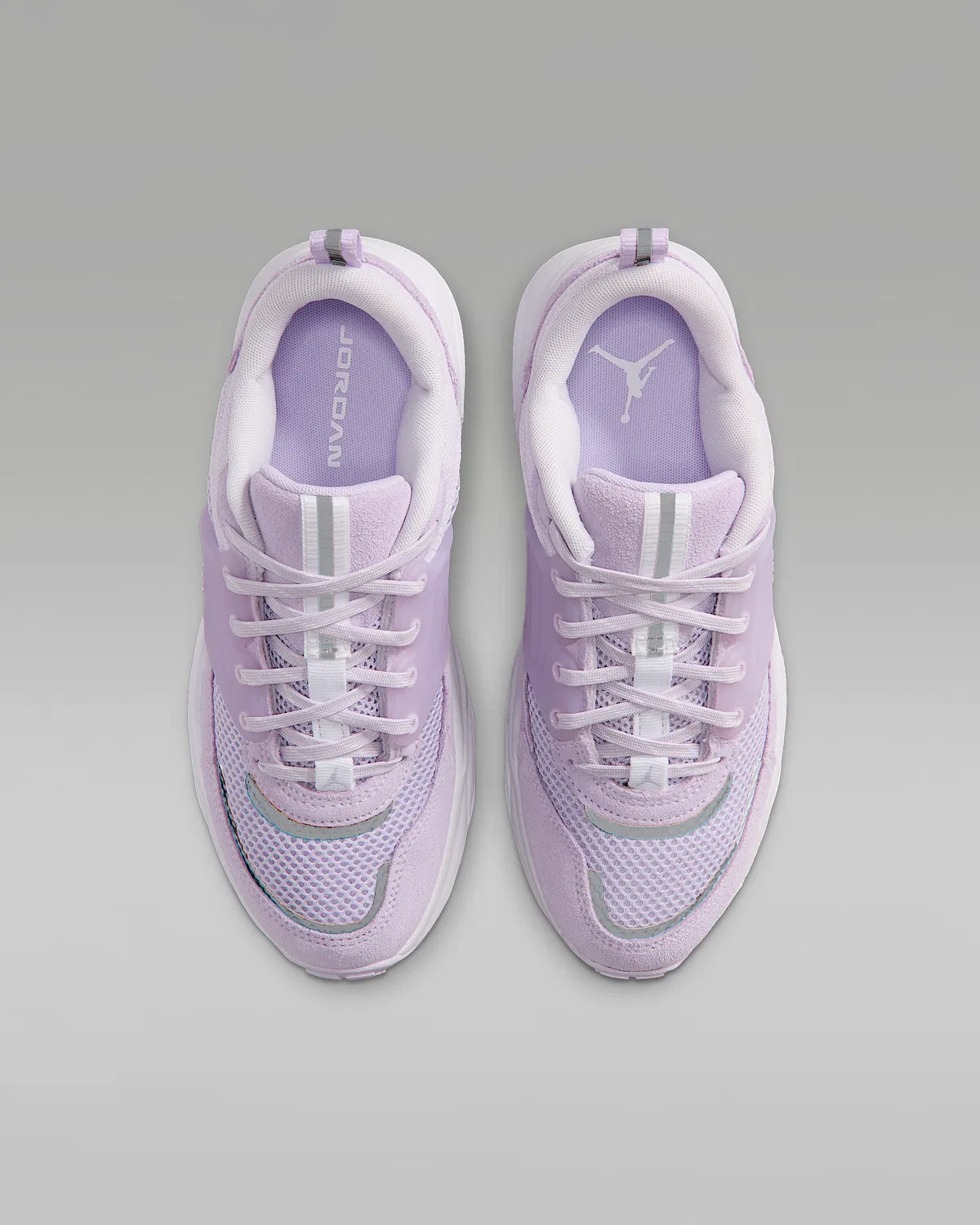 Кроссовки детские Jordan Trunner O/S, Violet Mist/Barely Grape/White — фото 4