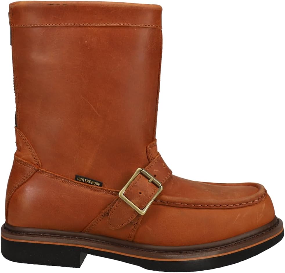 

Мужские рабочие/служебные ботинки Dan Post Mens Covey 25 см с водонепроницаемым мягким носком - коричневые