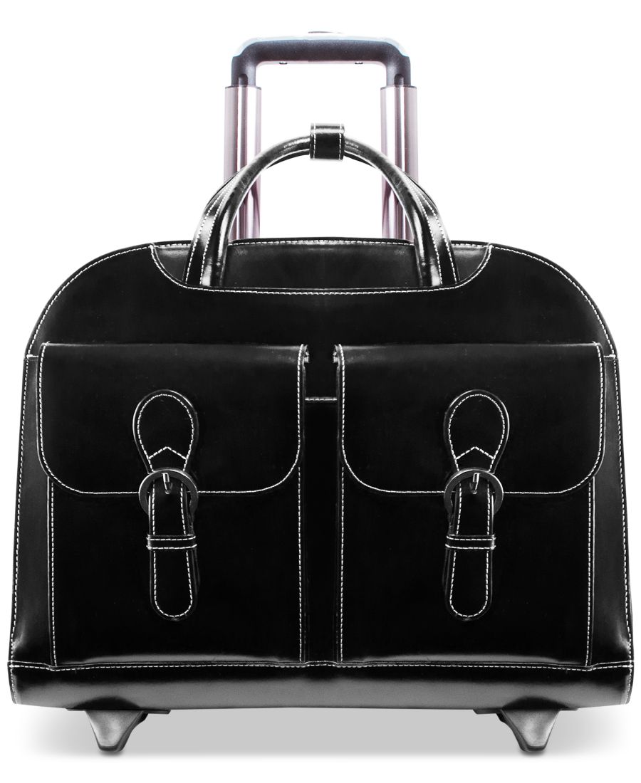 

Портфель на колесах Davis McKlein, черный
