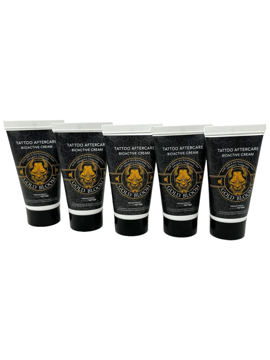 Крем для ухода за татуировками Aloe Tattoo Premium Aftercare Gold Bloom, 5 x 30 г Tattoo [Inkgrafix] Piercing — фото 2